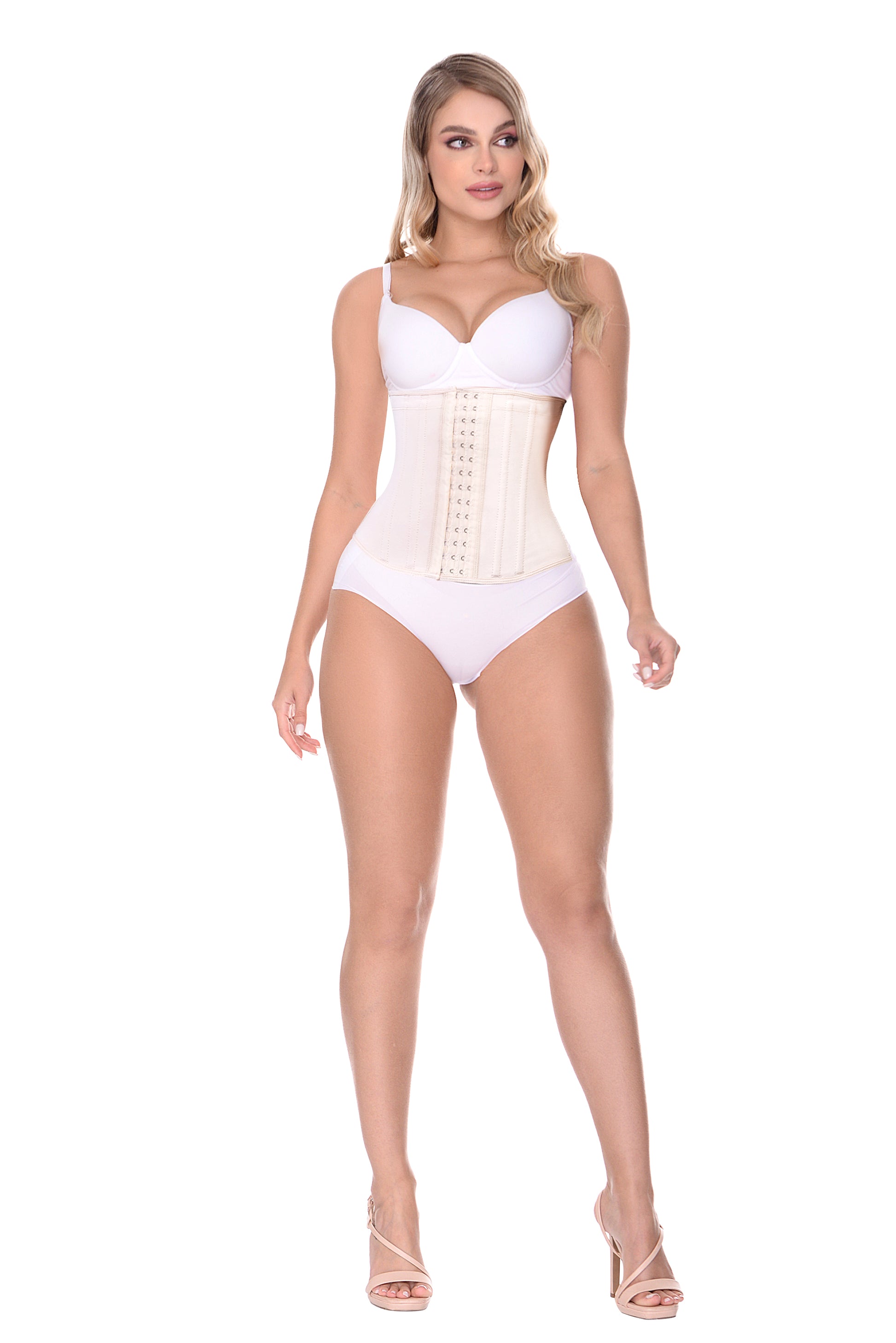 Ann Michell Corset Long Torso Excelencia 3 hooks and Eyes Closure 1024A - BCURVED