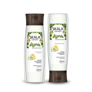 Skala - Linha Expert - Kit Abacate Shampoo e Condicionador (2 x 325 Ml) - (Expert Collection - Set Avocado Shampoo e Conditioner (2 x 11 Fl Oz))