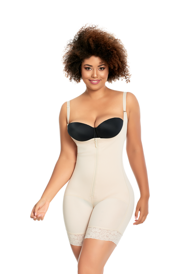 Ann Michell Body Shaper Tummy Control Zipper Ayde 1063 - BCURVED