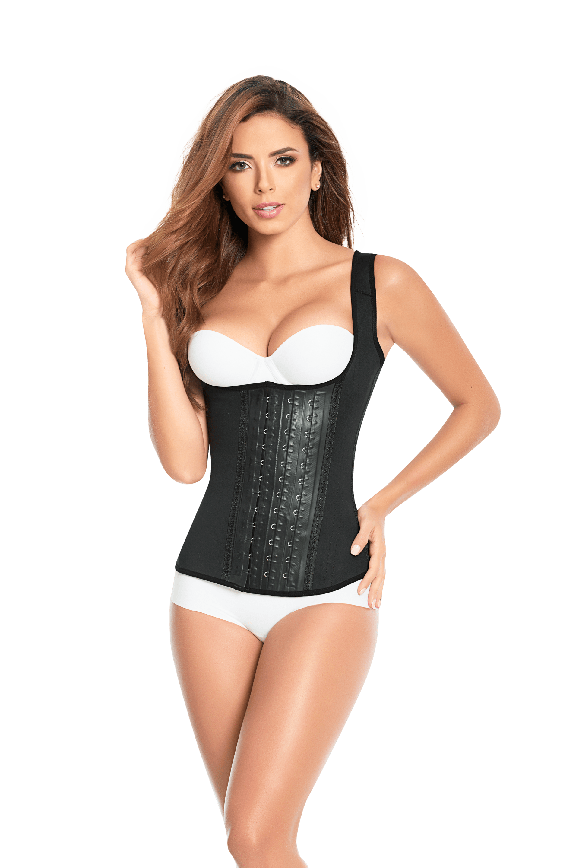 Ann Michell Waist Sport Latex Vest Thick Straps 2021 - BCURVED