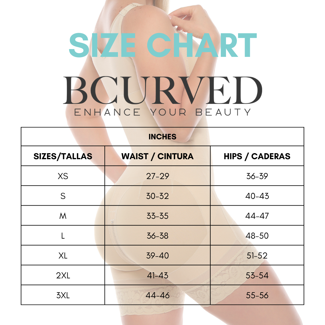 Shapewear Bra tummy Control 2 Hooks 7029 Bcurved - BCURVED