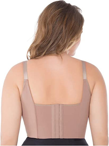 BRA 8532 Extra Firm High Compression Full Cup Push Up Bra | Powernet - BCURVED