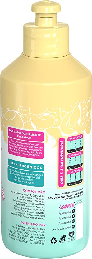 Salon Line - Linha Tratamento (#ToDeCachinho) - Creme Multifuncional Meu Primeiro Cachinho 300 Ml - (Salon Line - Treatment (#IHaveCurls) Collection - My First Curl Multifunctional Cream 10.1