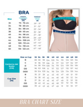 BRA 8532 Extra Firm High Compression Full Cup Push Up Bra | Powernet - BCURVED