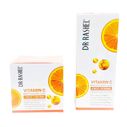 Facial Serum Vitamin C Variety Pack with Hyaluronic Acid, Anti Aging and Collagen Essence - BCURVED