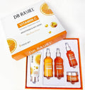 Dr Rashel Vitamin C Skin Care Series , Contains Hyaluronic Acid, Anti Aging and Collagen Essence ( Pack Of 5 Piece Set ) - BCURVED