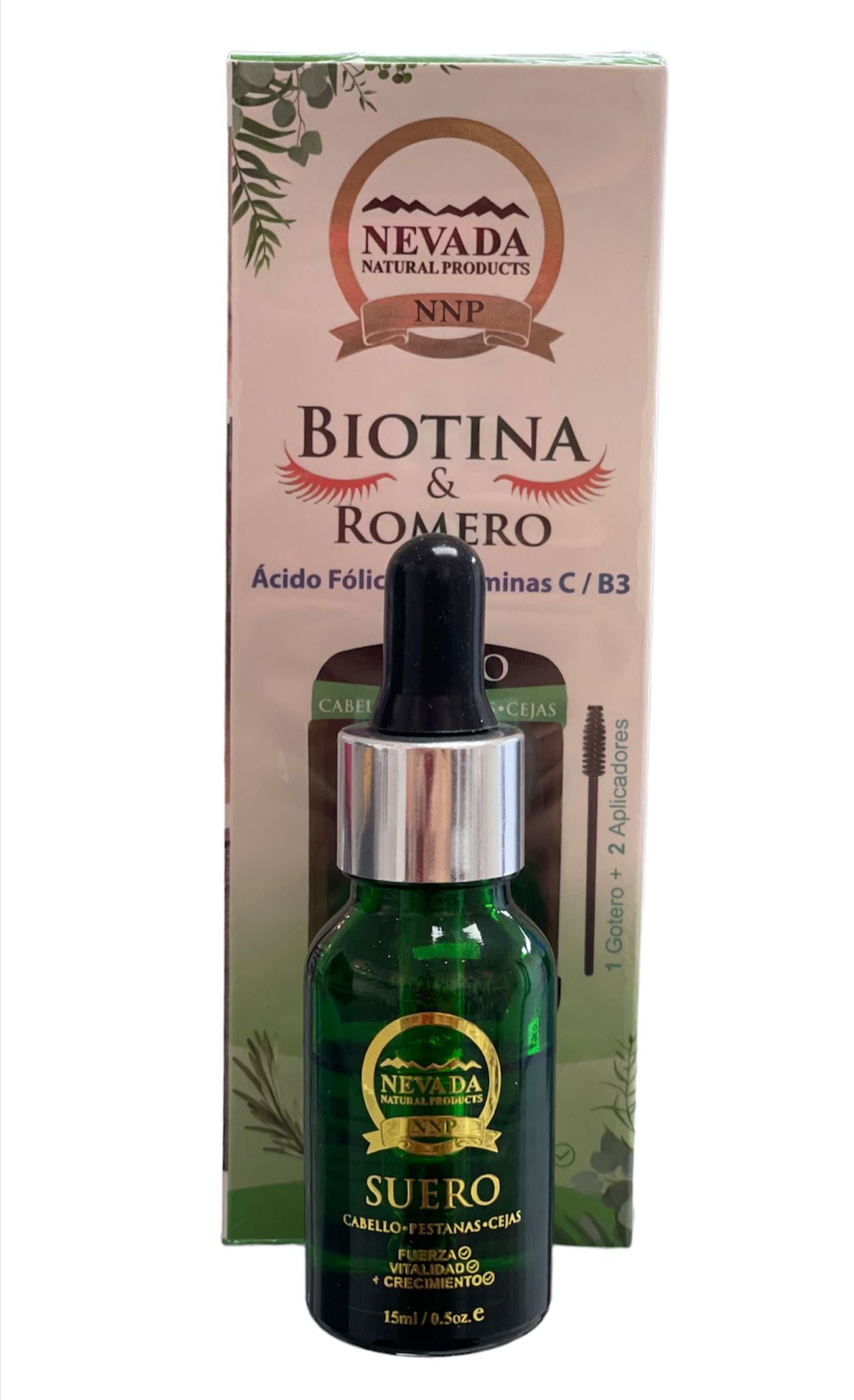 Biotin & Rosemary Folic Acid + Vvitamins C / B3 Nevada - BCURVED