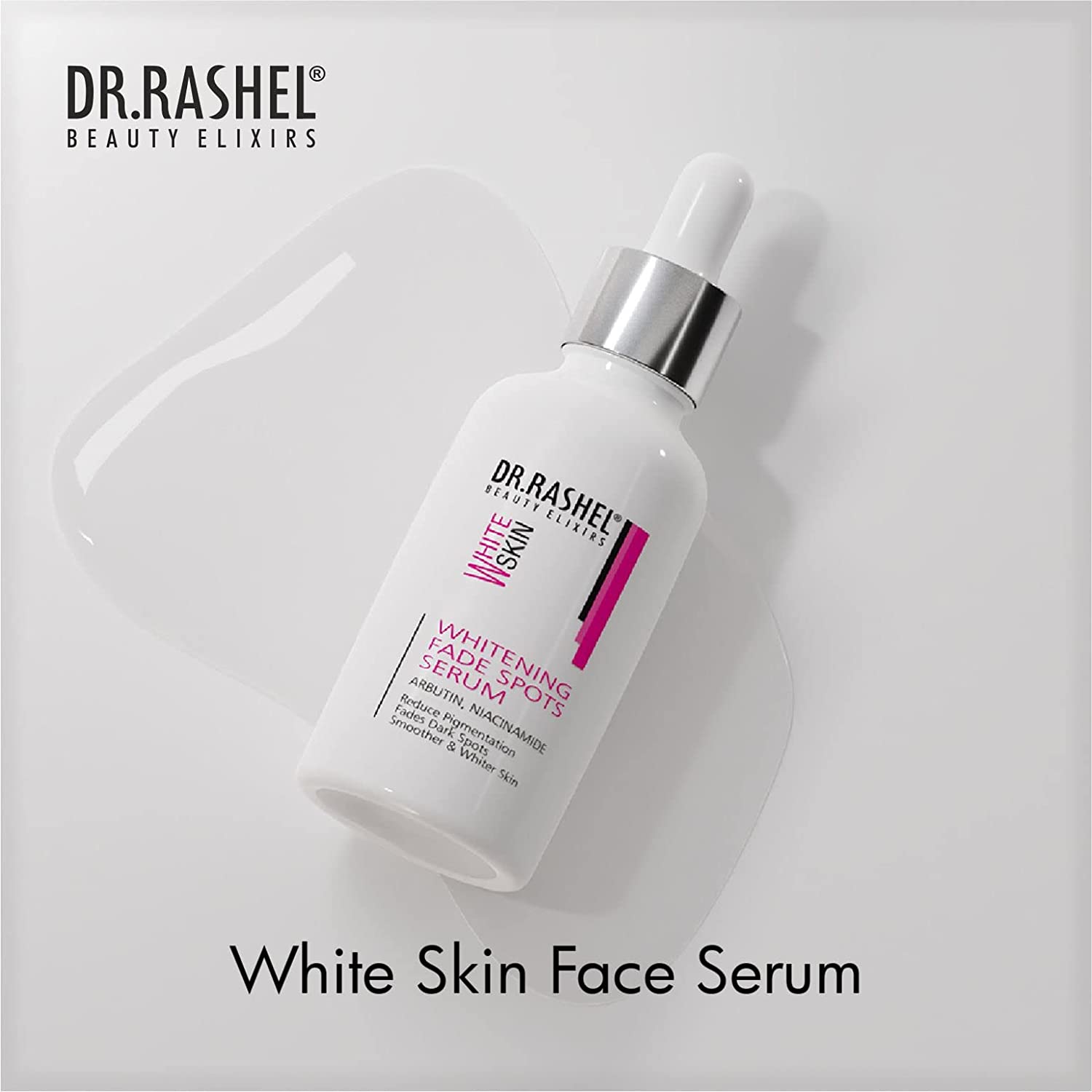 White Skin Whitening Fade Spots Serum Arbum, Niacinamide Dr Rashel - BCURVED