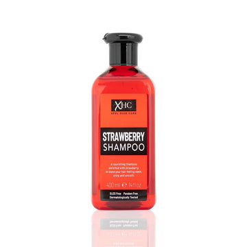 A Nourishing Shampoo Enriched with Strawberry to Leave Your Hair Feeling Sleek, Shiny and Smooth. - BCURVED